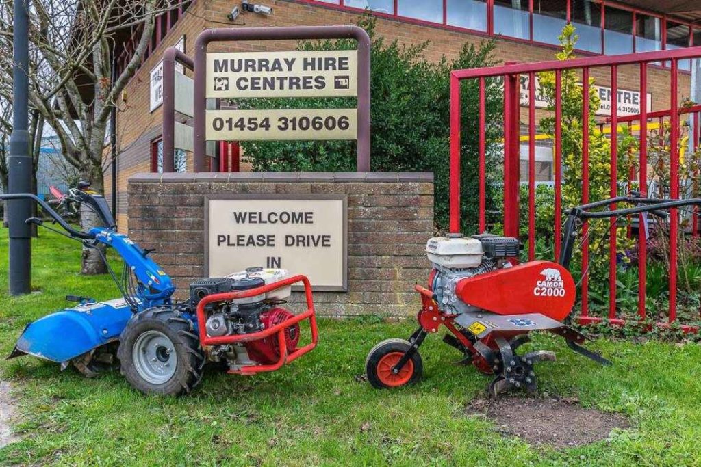 2 tools outside gate